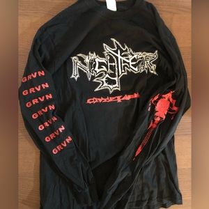 NightFear band long sleeve tee